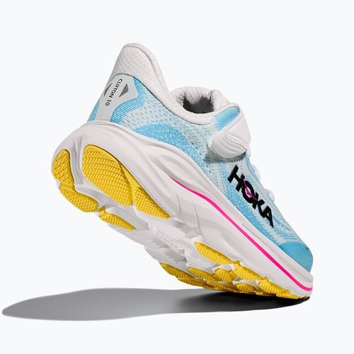 Buty do biegania dziecięce HOKA Clifton 10 frost/soaring blue