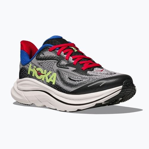 Buty do biegania dziecięce HOKA Clifton 10 foggy grey/black