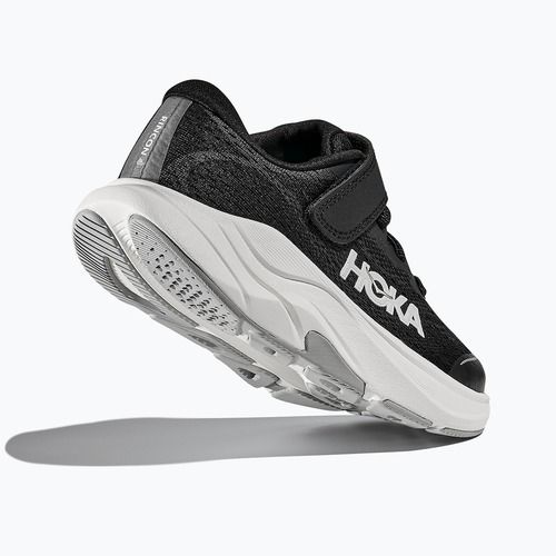 Buty do biegania dziecięce HOKA Rincon 4 Little Kids black/white