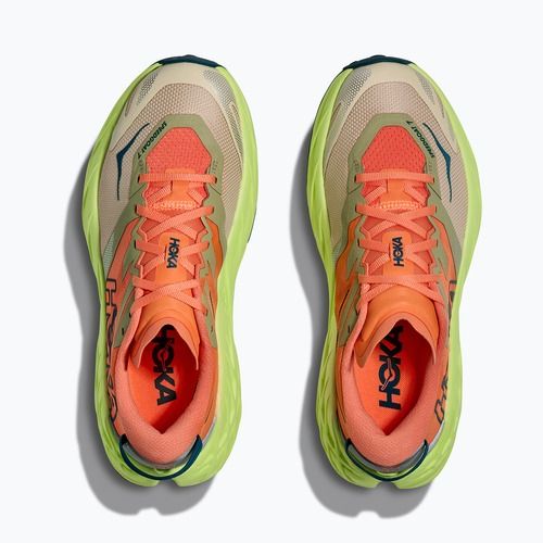 Buty do biegania damskie HOKA Speedgoat 7 persimmon/neon yuzu
