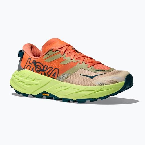Buty do biegania damskie HOKA Speedgoat 7 persimmon/neon yuzu