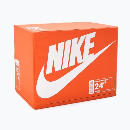 Skrzynia plyometryczna Nike Strength Soft Plyo Box orange/white