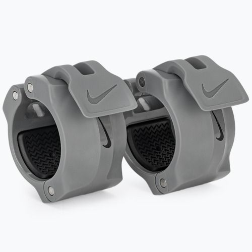 Zaciski do sztangi Nike Strength Barbell Collars 2 szt. grey/black