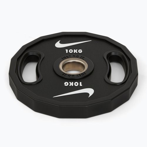 Obciążenie bumperowe  Nike Strength Pro Urethane Plates 10 kg black/white