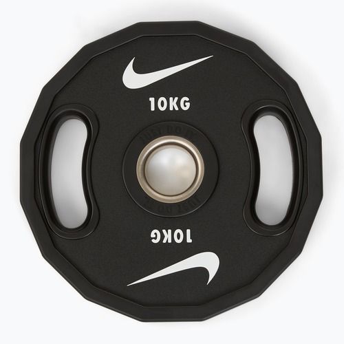 Obciążenie bumperowe  Nike Strength Pro Urethane Plates 10 kg black/white