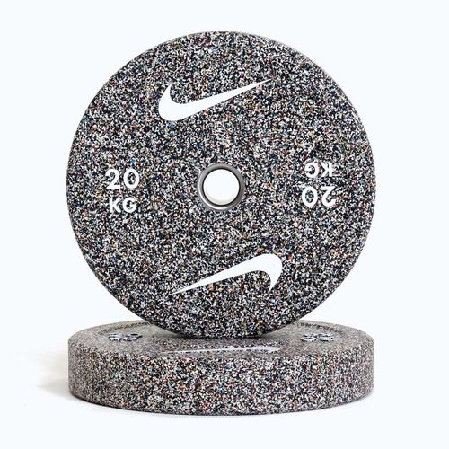 Obciążenie bumperowe Nike Strength Grind Bumper Plates 20 kg anthracite