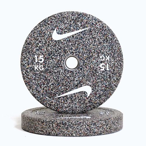 Obciążenie bumperowe Nike Strength Grind Bumper Plates 15 kg anthracite