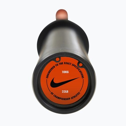 Gryf łamany Nike Strength Shield Curl Bar orange