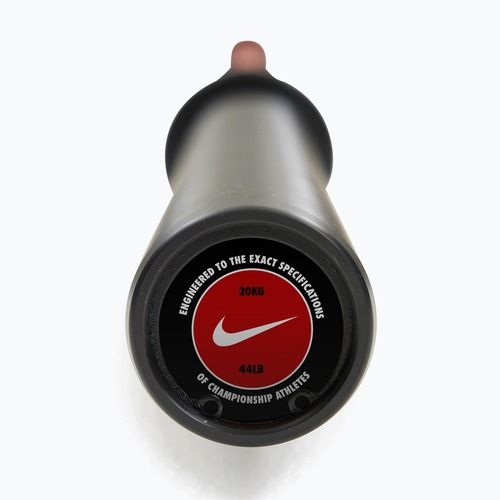 Gryf prosty Nike Strength Coated Premium Barbell red swoosh