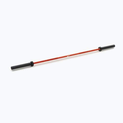 Gryf prosty Nike Strength Coated Premium Barbell orange swoosh