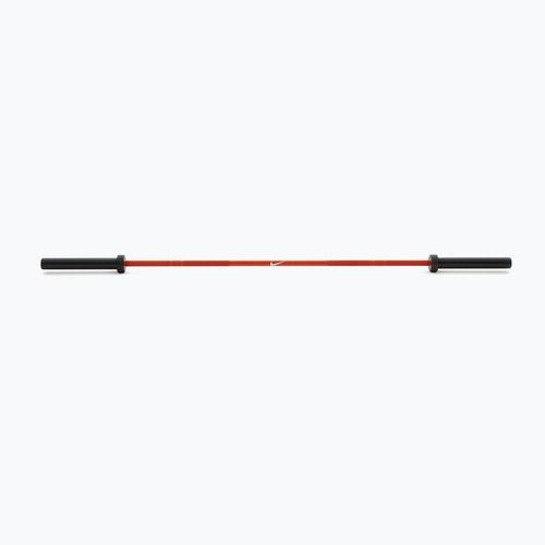 Gryf prosty Nike Strength Coated Premium Barbell orange swoosh