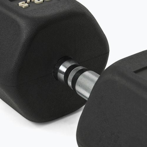 Hantel ogumowany Nike Strength Hex Dumbbell 22,5 kg black/white