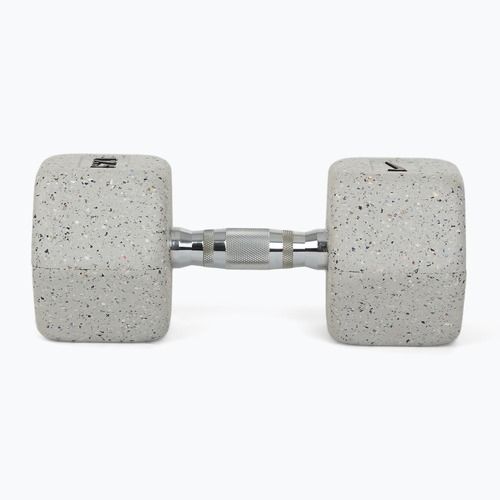 Hantel ogumowany Nike Strength Grind Hex Dumbbell 17,5 kg wolf grey