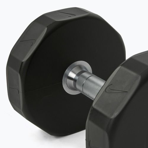 Hantel chromowany Nike Strength Pro Urethane Dumbbell 14 kg black/white