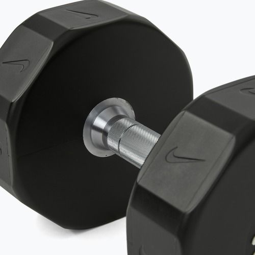 Hantel chromowany Nike Strength Pro Urethane Dumbbell 20 kg black/white