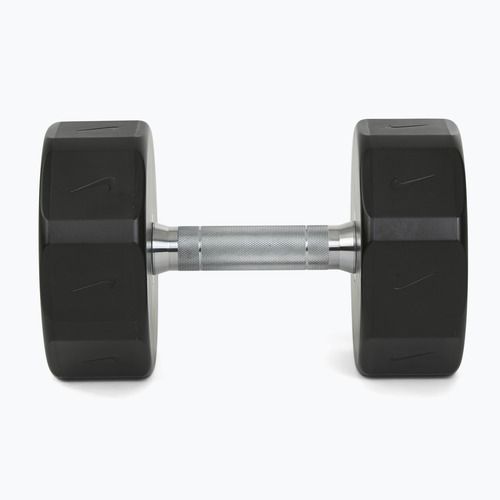 Hantel chromowany Nike Strength Pro Urethane Dumbbell 24 kg black/white