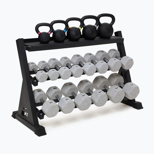 Stojak na hantle i kettle Nike Strength Dumbbell & Kettlebell Storage Rack black