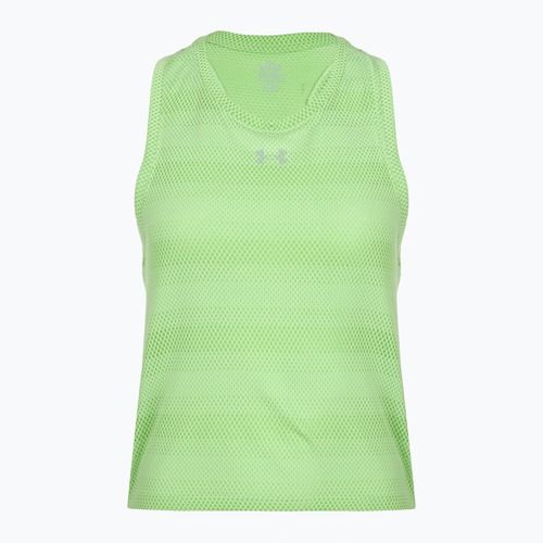 Koszulka do biegania damska Under Armour Velociti Singlet lumos lime/white
