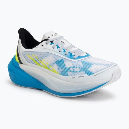 Buty do biegania damskie Under Armour Velociti Distance white/orange bloc/metallic silver