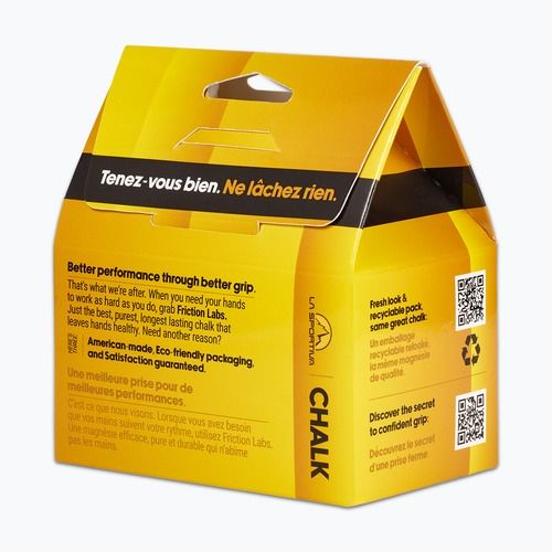 Magnezja La Sportiva Chalk FL 71 g chalk/yellow