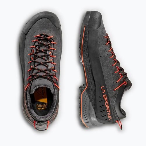 Buty podejściowe męskie La Sportiva TX4 Evo GTX carbon/cherry tomato
