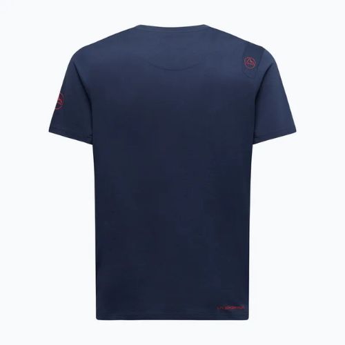 Koszulka wspinaczkowa męska La Sportiva Solution night sky/mountain red