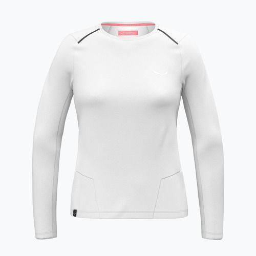 Longsleeve trekkingowy damski Salewa Pedroc Dry Tee white