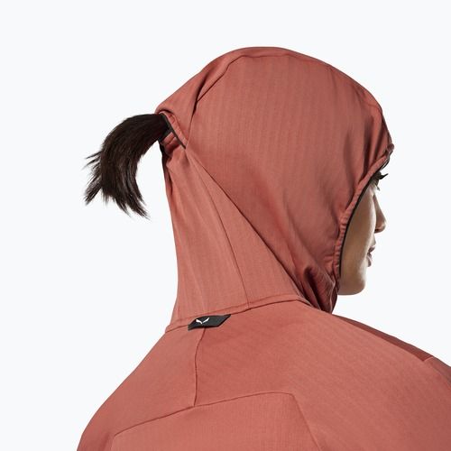 Kurtka przeciwwiatrowa damska Salewa Pedroc PL 3 HD etruscan red