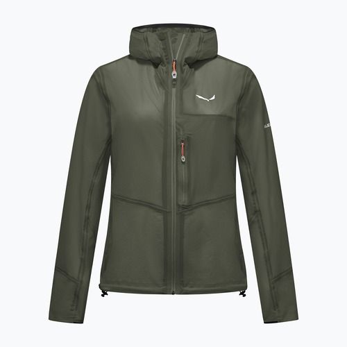 Kurtka przeciwdeszczowa damska Salewa Pedroc 2 PTX 2.5 Light faded green