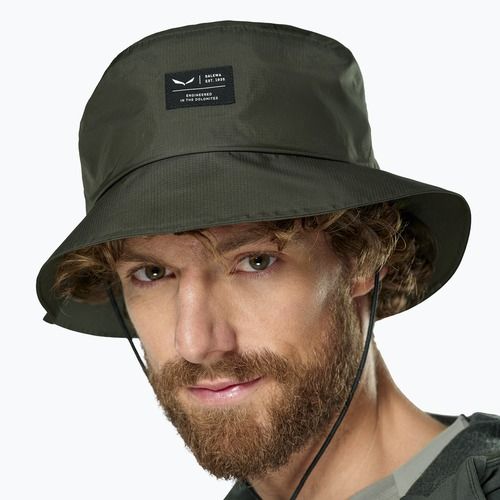 Kapelusz Salewa Puez PTX Rain dark olive