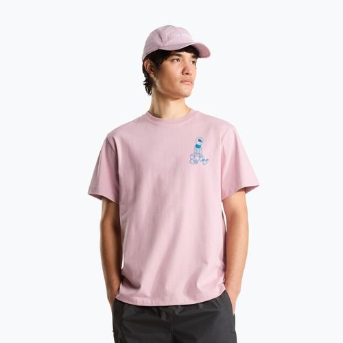 Koszulka męska The North Face Alien Relaxed metal pink