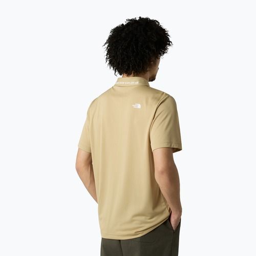 Koszulka polo męska The North Face New Tanken Polo khaki stone