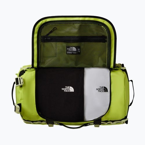Torba podróżna The North Face Base Camp Duffel S 50 l fizz lime/lemon mist/tn