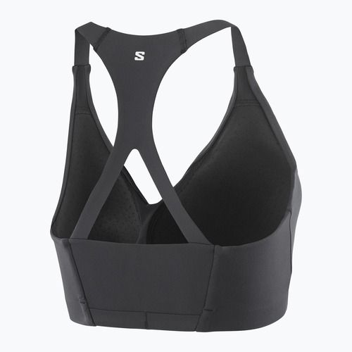 Biustonosz treningowy Salomon Shakeout Bliss deep black