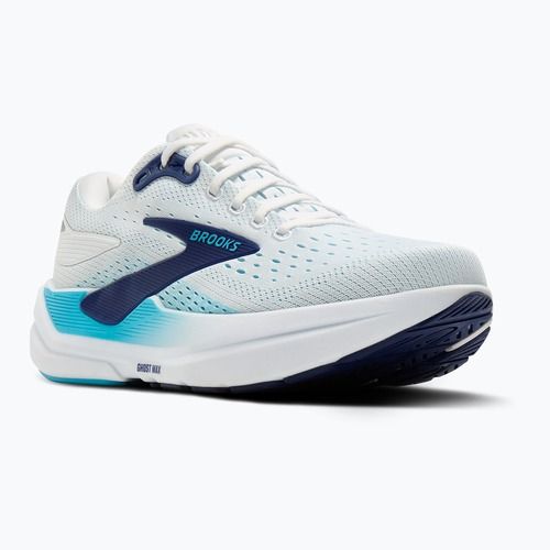 Buty do biegania męskie Brooks Ghost Max 3 bright white/beacon blue/teal