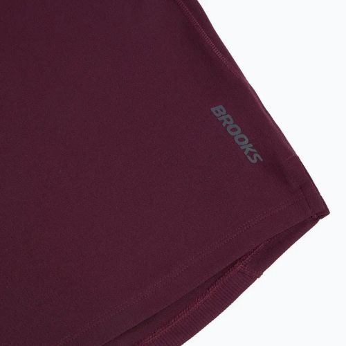 Koszulka do biegania męska Brooks Dash burgundy blaze