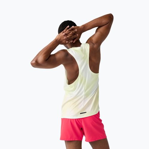 Koszulka do biegania męska Brooks Dash Singlet Printed Sleevlees euphoryc luminary