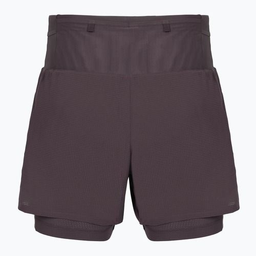 Spodenki do biegania męskie Brooks High Point 5" 2IN1 2.0 dark russet