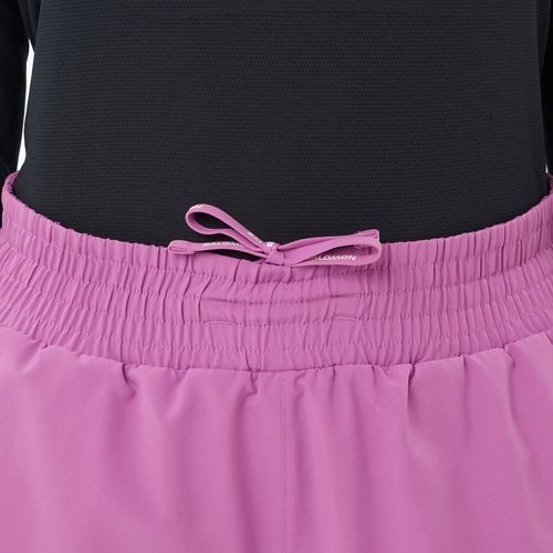 Spodenki do biegania damskie Salomon Shakeout Core 2IN1 4" iris orchid