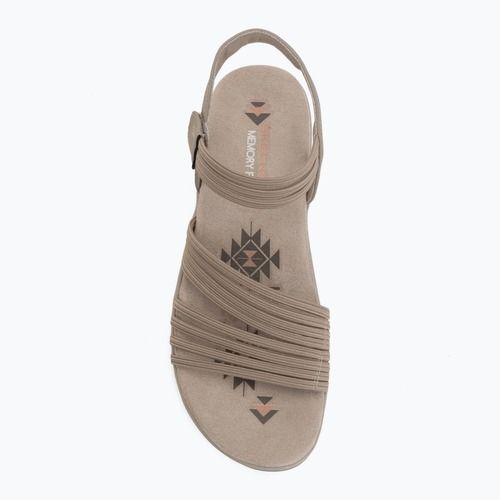 Sandały damskie SKECHERS Reggae Slim Coffee Run gray