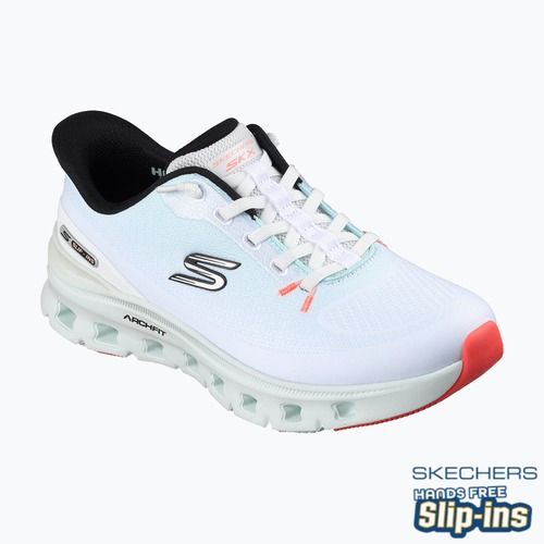 Buty damskie SKECHERS Arch Fit Glide-Step Pro blue