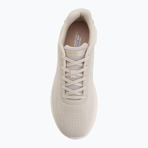 Buty damskie SKECHERS Bobs Squad Waves Current Look white