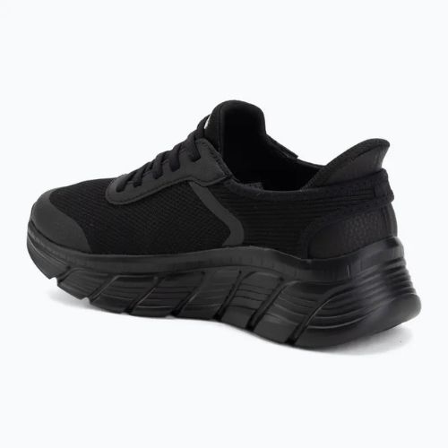 Buty damskie SKECHERS Bobs B Flex Hi Linear Force black