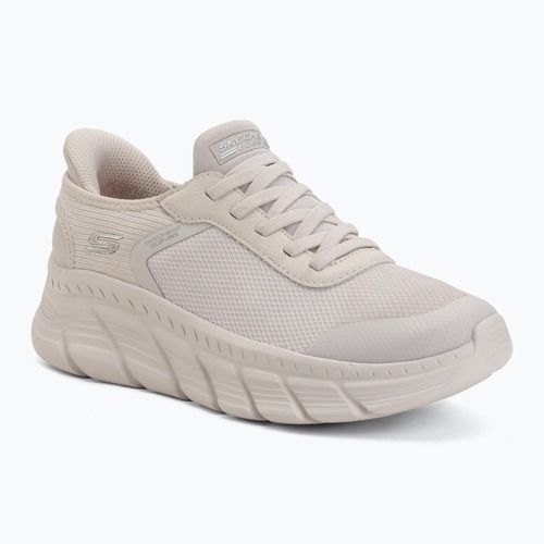 Buty damskie SKECHERS Bobs B Flex Hi Linear Force white