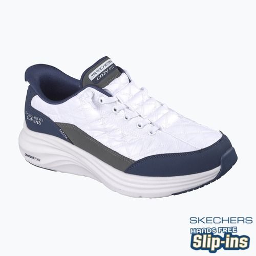 Buty męskie SKECHERS Contour Foam Cozy Fit white