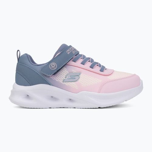 Buty dziecięce SKECHERS Sola Glow Ombre Deluxe gray