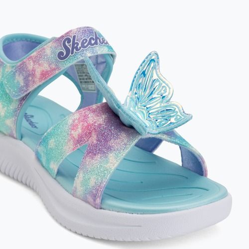 Sandały dziecięce SKECHERS Jumpsters Butterfly Brites blue