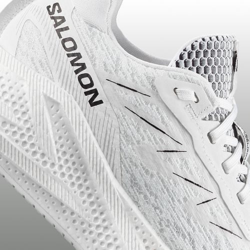 Buty do biegania damskie Salomon Aero Glide 4 white/white/black