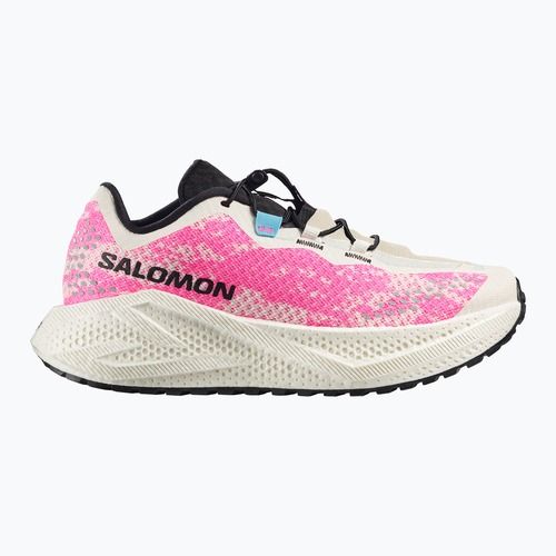 Buty do biegania damskie Salomon Aero Glide 4 GRVL vanilla ice/knockout pink/black