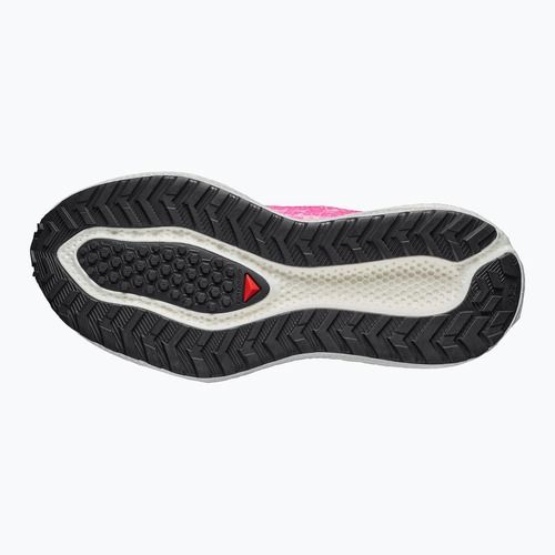 Buty do biegania damskie Salomon Aero Glide 4 GRVL vanilla ice/knockout pink/black